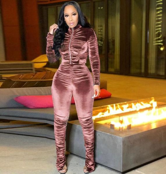 women039s two piece pants autumn winter velvet tracksuit women clothing sets ruched casual set and sweat suits velour 2 out2588295, White
women039s two piece pants autumn winter velvet tracksuit women clothing sets ruched casual set and sweat suits velour 2 out2588295, White