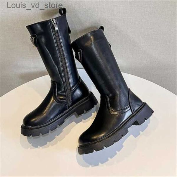 boots outdoor kids girl boots designer shoes rubber outsole pu fashion martin ankle boot luxury children high boots t230803, Black;grey
boots outdoor kids girl boots designer shoes rubber outsole pu fashion martin ankle boot luxury children high boots t230803, Black;grey