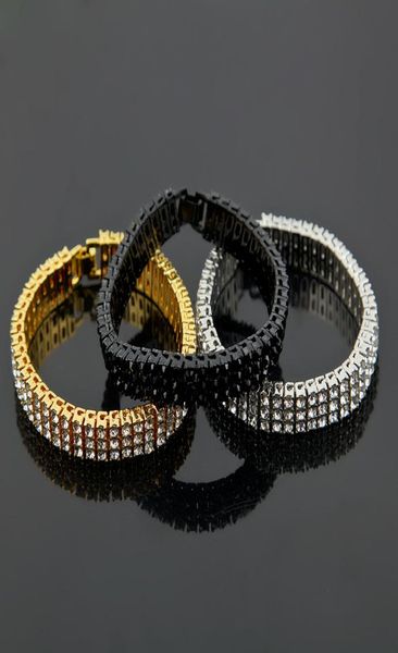 12mm 8quot personalized hip hop mens bling gold 3 rows tennis chain bracelet iced out full diamond rapper jewelry gifts for guys2103870, Black
12mm 8quot personalized hip hop mens bling gold 3 rows tennis chain bracelet iced out full diamond rapper jewelry gifts for guys2103870, Black