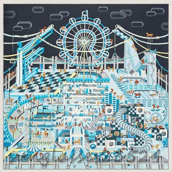 "racing club" silk square,casual fashion, designer scarf, luxury square, high version, cashmere silk shawl scarf, size: 140*140cm, Blue;gray
"racing club" silk square,casual fashion, designer scarf, luxury square, high version, cashmere silk shawl scarf, size: 140*140cm, Blue;gray