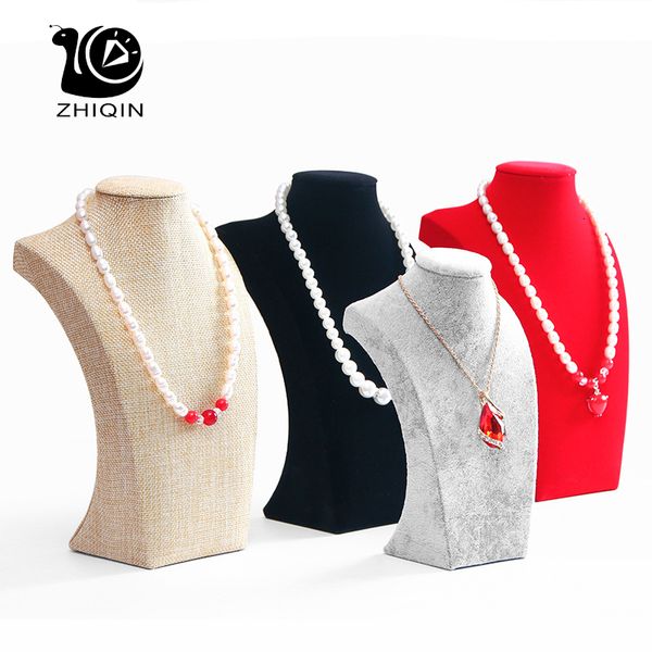 mannequin velvet portrait necklace display pendant organizer jewelry display stand jewelry mannequin bust necklace pendant window display 23, Khaki
mannequin velvet portrait necklace display pendant organizer jewelry display stand jewelry mannequin bust necklace pendant window display 23, Khaki
