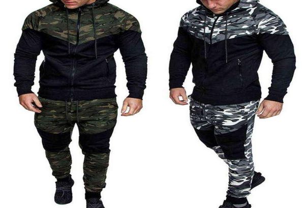 men causal camouflage print sets camo jacketpants 2pc tracksuit sportwear hoodies sweatshirt pant suit plus size y12218766846, Gray
men causal camouflage print sets camo jacketpants 2pc tracksuit sportwear hoodies sweatshirt pant suit plus size y12218766846, Gray