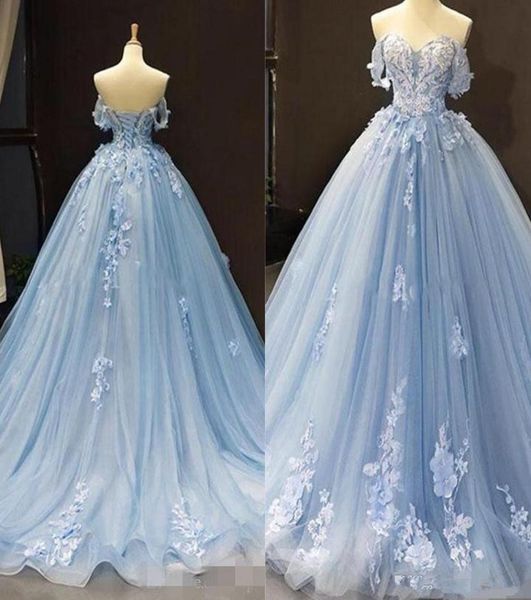 sky blue quinceanera dresses off the shoulder lace applique 2020 sweep train custom made corset back sweet 16 birthday party ball 7050085, Blue;red
sky blue quinceanera dresses off the shoulder lace applique 2020 sweep train custom made corset back sweet 16 birthday party ball 7050085, Blue;red
