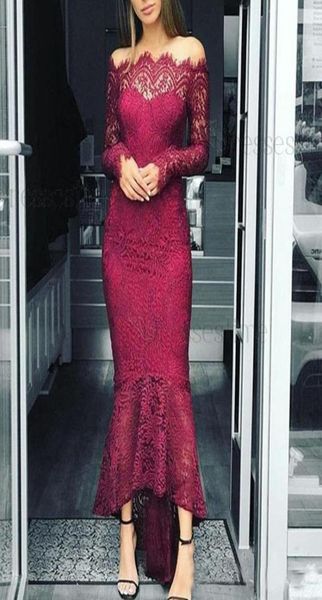 burgundy mermaid wedding guest dress off shoulder african bridesmaid dresses long sleeve maid of honor cocktail party g8009574, White;pink
burgundy mermaid wedding guest dress off shoulder african bridesmaid dresses long sleeve maid of honor cocktail party g8009574, White;pink