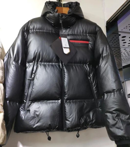 high version pra men's and women's down jacket glossy senior long-sleeved fashion casual prado down jacket, Black
high version pra men's and women's down jacket glossy senior long-sleeved fashion casual prado down jacket, Black