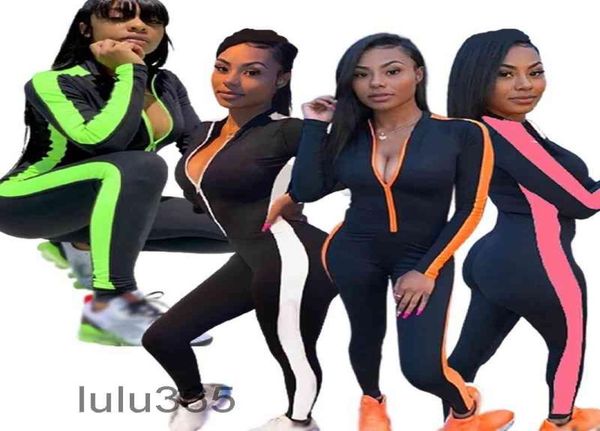 2021 yoga outfits women one-piece set stitching zipper jumpsuits waist pants fitness leggings workout sports running leggings 3655884552, Black;white
2021 yoga outfits women one-piece set stitching zipper jumpsuits waist pants fitness leggings workout sports running leggings 3655884552, Black;white