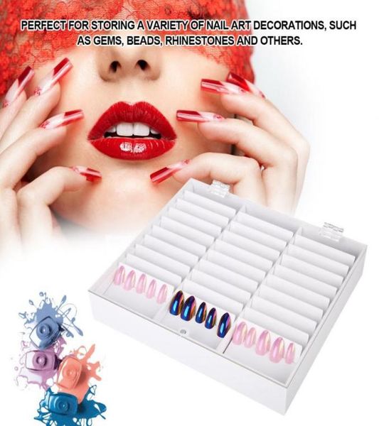 manicure tools storage box 33 grids nail art storage manicure decoration rhinestone gem bead container false nail display holder9363017, Silver
manicure tools storage box 33 grids nail art storage manicure decoration rhinestone gem bead container false nail display holder9363017, Silver