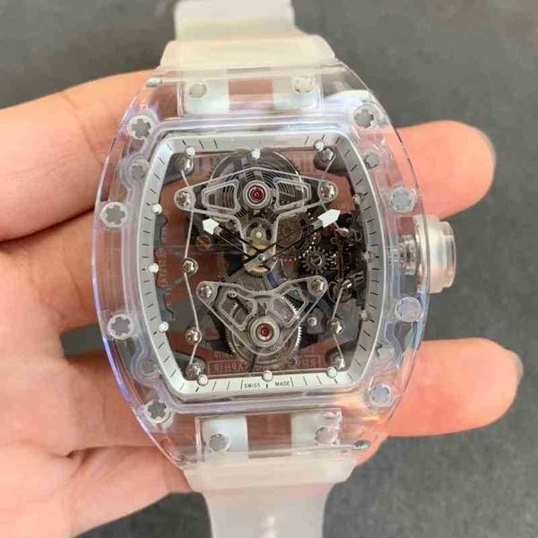 richa milles rm056 tourbillon mechanical watch snow glazed hollowed out fashion transparent tape for men
richa milles rm056 tourbillon mechanical watch snow glazed hollowed out fashion transparent tape for men