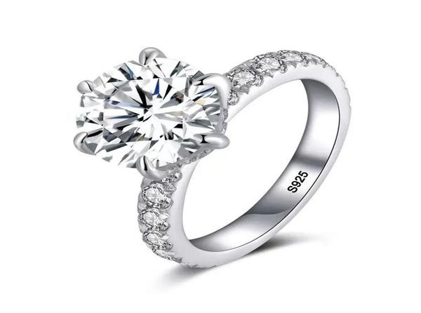 with certificate silver 925 rings for women 20ct round cut zirconia diamond solitaire ring wedding band engagement bridal joyas z8656007, Slivery;golden
with certificate silver 925 rings for women 20ct round cut zirconia diamond solitaire ring wedding band engagement bridal joyas z8656007, Slivery;golden