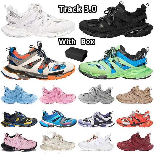 2023 brand track 3.0 casual shoes designer mens women track 3 platform sneakers vintage tracks runners t.s. gomma leather trainers with box 
2023 brand track 3.0 casual shoes designer mens women track 3 platform sneakers vintage tracks runners t.s. gomma leather trainers with box