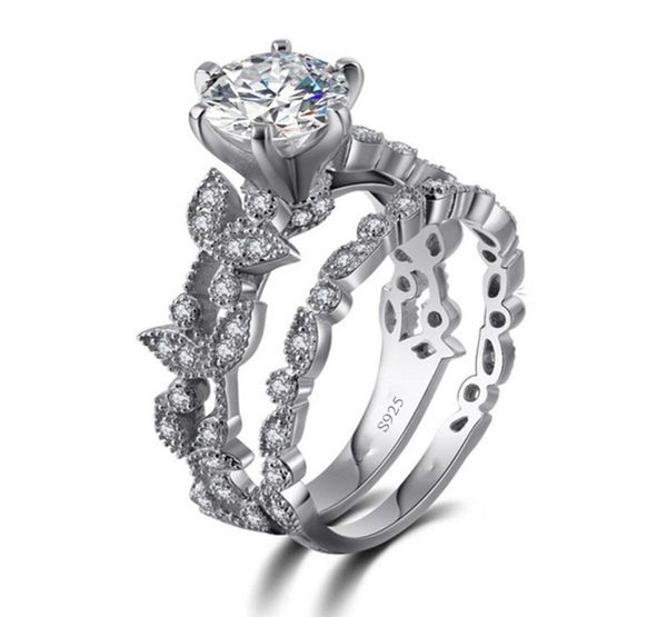 handmade flower style ring set 5a zircon cz 925 sterling silver engagement wedding band ring for women fashion jewelry gift3126237, Slivery;golden
handmade flower style ring set 5a zircon cz 925 sterling silver engagement wedding band ring for women fashion jewelry gift3126237, Slivery;golden