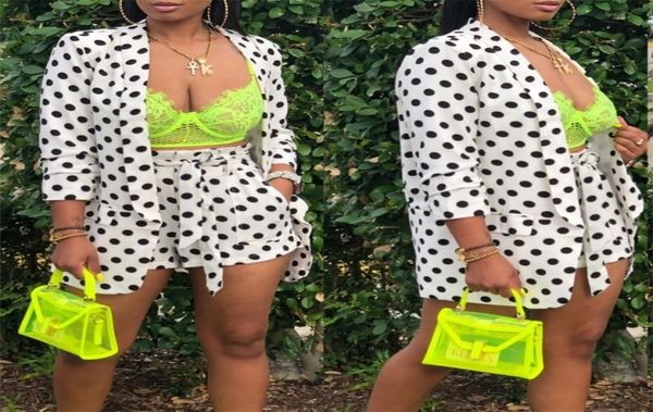 polka dot two piece blazer set women full sleeve open stitch long coat tie bow shorts sweat suits vintage matching set t200323174732, White
polka dot two piece blazer set women full sleeve open stitch long coat tie bow shorts sweat suits vintage matching set t200323174732, White