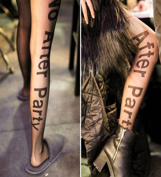 2017 new fashion black nylon pantyhose for women no after party letter tight for night bar party4137952, Black;white
2017 new fashion black nylon pantyhose for women no after party letter tight for night bar party4137952, Black;white