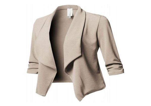 women039s suits blazers womens threequarter sleeve office lapel coat open front cardigan jacket solid9878679, White;black
women039s suits blazers womens threequarter sleeve office lapel coat open front cardigan jacket solid9878679, White;black