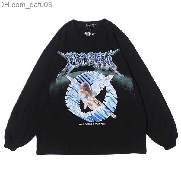 men's hoodies sweatshirts hip hop street clothing women's angel printing sweater wide matsuhara supra dalian hoodie women's, Black
men's hoodies sweatshirts hip hop street clothing women's angel printing sweater wide matsuhara supra dalian hoodie women's, Black