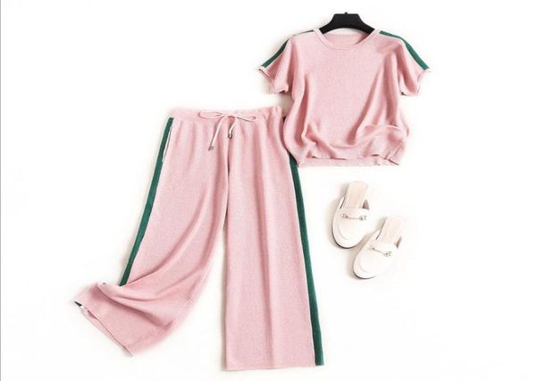 new european and american women039s dresses for spring 2020 short sleeve knit tshirt pants elastic waist nine minutes suit9220552, White
new european and american women039s dresses for spring 2020 short sleeve knit tshirt pants elastic waist nine minutes suit9220552, White