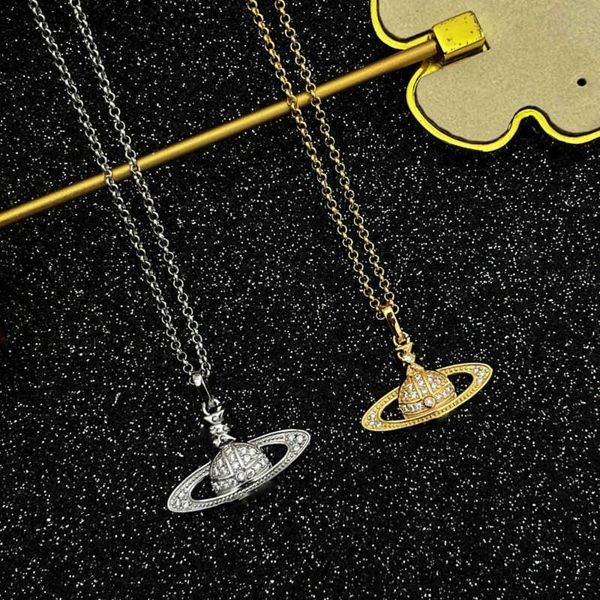 pendant necklaces designer vivian necklace saturn pearl counterpart personality advanced collar chain small fragrance leisure trend 554ess, Silver
pendant necklaces designer vivian necklace saturn pearl counterpart personality advanced collar chain small fragrance leisure trend 554ess, Silver