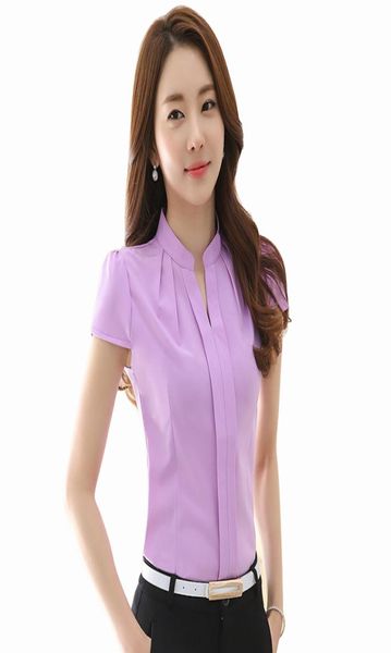 2017 new summer women blouses elegant slim chiffon blouses fashion short sleeved casual women shirts plus size women 7799604, White
2017 new summer women blouses elegant slim chiffon blouses fashion short sleeved casual women shirts plus size women 7799604, White