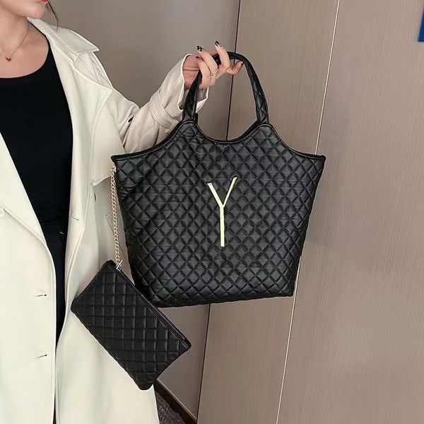 fashion designer tote bag with pocket for women shopping handbag genuine leather diamond lattice large capacity totes bags wallet beach unde
fashion designer tote bag with pocket for women shopping handbag genuine leather diamond lattice large capacity totes bags wallet beach unde