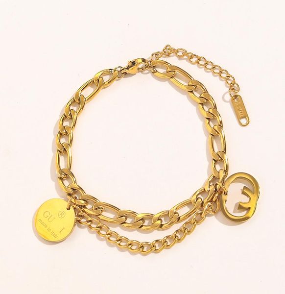 luxury brand steel seal chain bracelets women couple gift love bracelet 18k goldplated bracelet designer jewelry lover accessorie6288256, Black
luxury brand steel seal chain bracelets women couple gift love bracelet 18k goldplated bracelet designer jewelry lover accessorie6288256, Black
