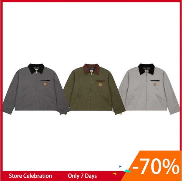 2023 men's jacket fashion brand carhart new washable old american detroit workwear canvas coat motion design 68ess, Black;brown
2023 men's jacket fashion brand carhart new washable old american detroit workwear canvas coat motion design 68ess, Black;brown