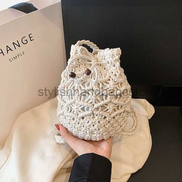 beach handmade women's cotton thread bucket casual and versatile hollowed out straw woven vacation one shoulder beach bagstylishhandbag
beach handmade women's cotton thread bucket casual and versatile hollowed out straw woven vacation one shoulder beach bagstylishhandbag