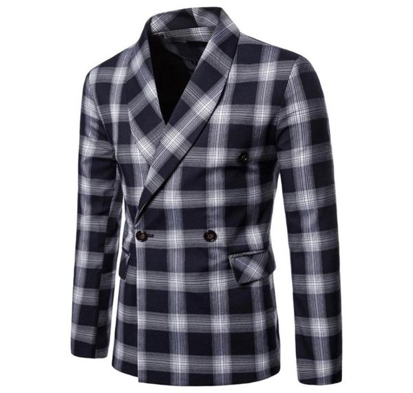 2019 new mens paild blazers 3 colors england style slim fit lapel neck casual suit plus size m 4xl9056403, White;black
2019 new mens paild blazers 3 colors england style slim fit lapel neck casual suit plus size m 4xl9056403, White;black
