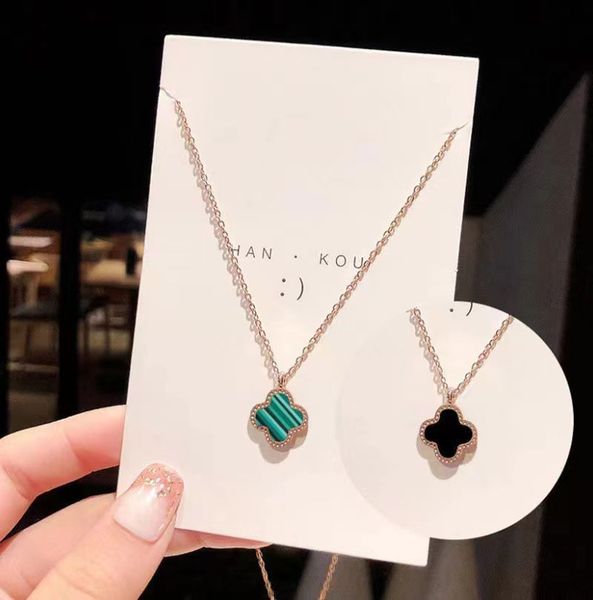 luxury designers double side 4 leaf clover necklace stainless steel jewelry for women gift, Silver
luxury designers double side 4 leaf clover necklace stainless steel jewelry for women gift, Silver