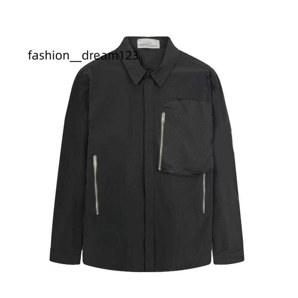mens jacket lapel neck windbreaker zipper shirt ghost shirt coat metallic nylon italy style clothes charge jackets, Black;brown
mens jacket lapel neck windbreaker zipper shirt ghost shirt coat metallic nylon italy style clothes charge jackets, Black;brown