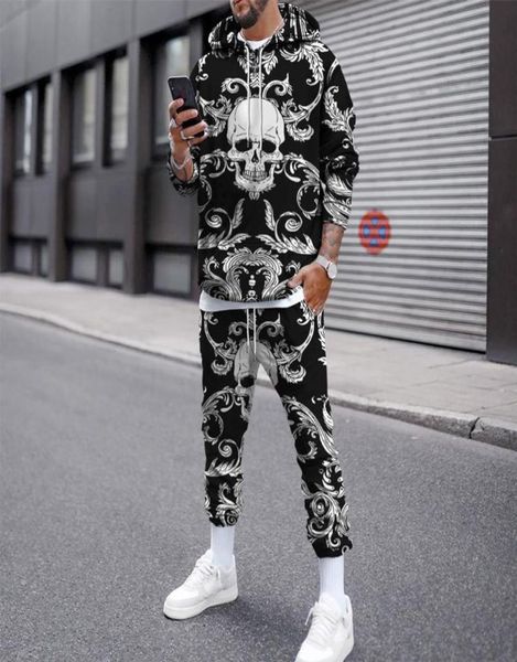 men039s tracksuits skull 3d printed casual hoodies jogger pants 2pc set suit autumn winter fashion trend men tracksuit oversize5558240, Gray
men039s tracksuits skull 3d printed casual hoodies jogger pants 2pc set suit autumn winter fashion trend men tracksuit oversize5558240, Gray