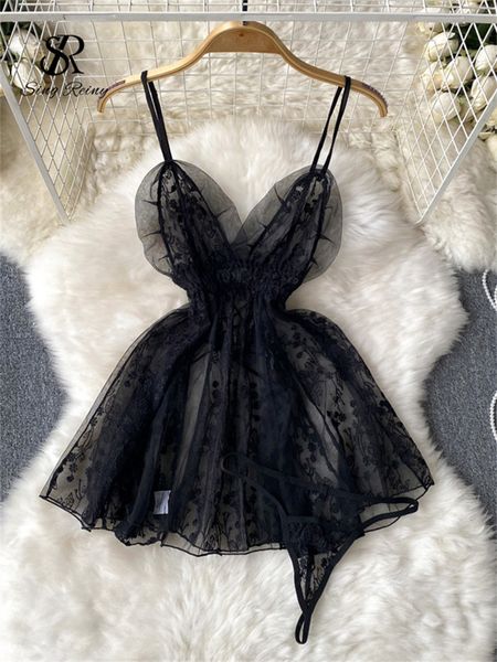 skirt singreiny ladies sensual camis night dress fashion mesh embroidery underwear slim pajamas lingerie sheer nightwear 230803, Red;black
skirt singreiny ladies sensual camis night dress fashion mesh embroidery underwear slim pajamas lingerie sheer nightwear 230803, Red;black