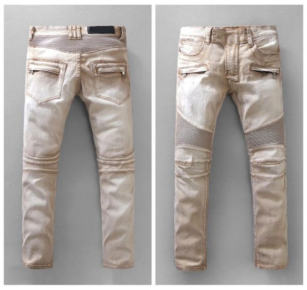 latest mens distressed ripped biker jeans slim fit motorcycle biker denim for men fashion hip hop designer jeans outdoor pants 941421464, Black;green
latest mens distressed ripped biker jeans slim fit motorcycle biker denim for men fashion hip hop designer jeans outdoor pants 941421464, Black;green