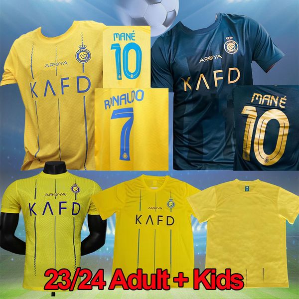 23 24 al nassr fc soccer jerseys training ronaldo 2023 2024 home yellow 22 23 cr7 gonzalo martinez ghislain aboubakar men kids kit mane foot, Black;yellow
23 24 al nassr fc soccer jerseys training ronaldo 2023 2024 home yellow 22 23 cr7 gonzalo martinez ghislain aboubakar men kids kit mane foot, Black;yellow
