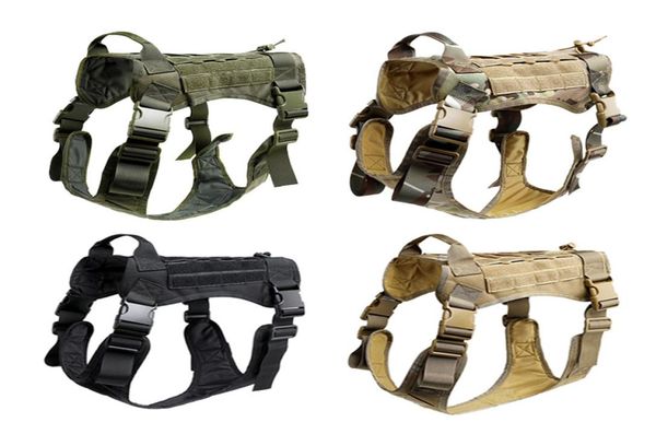 tactical no pull dog harness k9 service dog collars hunting molle vest with law working canine harness4568474, Camo;black
tactical no pull dog harness k9 service dog collars hunting molle vest with law working canine harness4568474, Camo;black