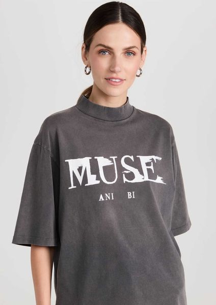 23ss anines bing women designer cotton t shirt new abletter muse printed wash, stir fry, dyed spray monkey loose women short sleeved t-shirt, White
23ss anines bing women designer cotton t shirt new abletter muse printed wash, stir fry, dyed spray monkey loose women short sleeved t-shirt, White