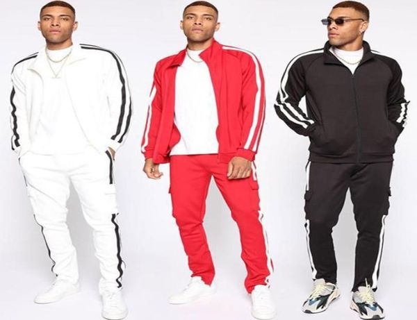 men039s sportswear fashion striped cardigan jacket sports pants sports suit men039s chinese collar casual training track s7864298, Gray
men039s sportswear fashion striped cardigan jacket sports pants sports suit men039s chinese collar casual training track s7864298, Gray