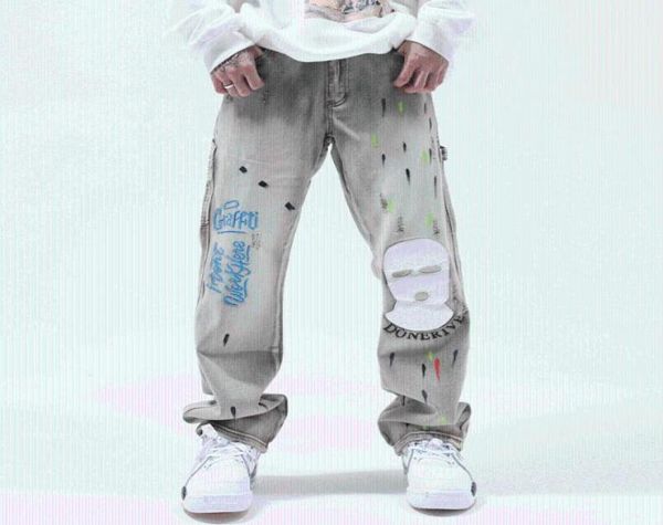 men039s jeans eukaaru embroidered men streetwear oversized hip hop fashion loose pants casual straight denim boyfriend8549845, Blue
men039s jeans eukaaru embroidered men streetwear oversized hip hop fashion loose pants casual straight denim boyfriend8549845, Blue