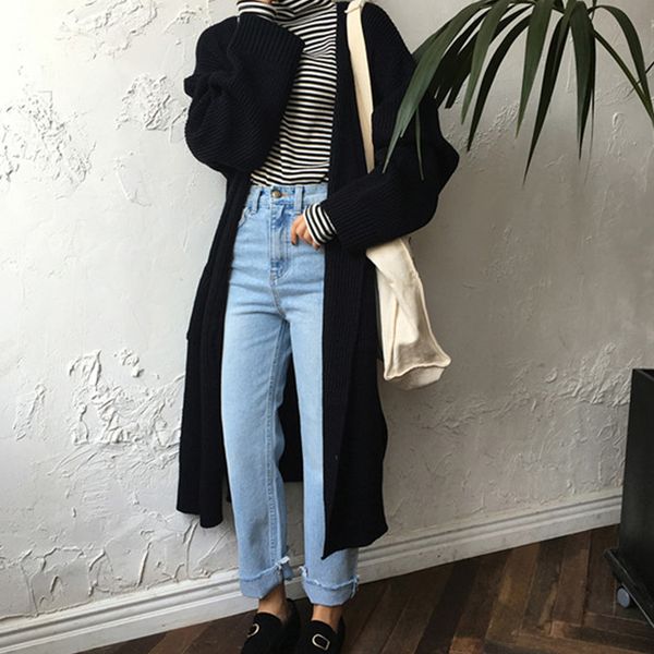 women's knits tees women winter cardigan fall fashion loose knit long sweater harajuku autumn ladies casual solid oversize jacket coat, White
women's knits tees women winter cardigan fall fashion loose knit long sweater harajuku autumn ladies casual solid oversize jacket coat, White