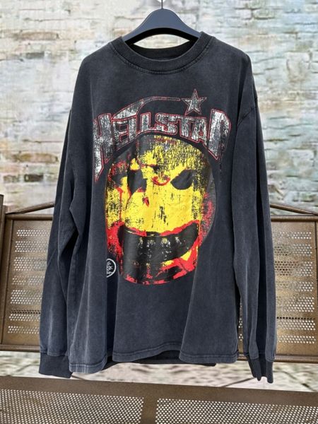 vintage tees long sleeve t-shirts eur size suprior retro printed black t shirt men women quality oversized 10 styles 8811, Black;brown
vintage tees long sleeve t-shirts eur size suprior retro printed black t shirt men women quality oversized 10 styles 8811, Black;brown