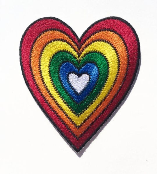 cute cartoon colorful rainbow heart patch ironon or sewon embroidery patch multicolour heart 275 inch 7503577, Black
cute cartoon colorful rainbow heart patch ironon or sewon embroidery patch multicolour heart 275 inch 7503577, Black