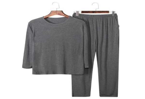 2020 fall clothes 95modal cotton men039s pajamas set long sleeve plus size pajama pants male casual oneck loose pyjama for ma9233668, Black;brown
2020 fall clothes 95modal cotton men039s pajamas set long sleeve plus size pajama pants male casual oneck loose pyjama for ma9233668, Black;brown