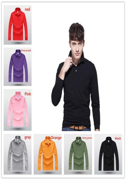 french brand polos men039s polo shirts with long sleeves and plain color business simple lapels for men039s fall youth trend7399591, White;black
french brand polos men039s polo shirts with long sleeves and plain color business simple lapels for men039s fall youth trend7399591, White;black