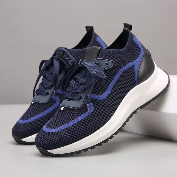 fashion davyn sneakers shoes men 1851 knitted fabric & calf leather rubber sole low trainer tech fabrics skateboard walking with box, Black
fashion davyn sneakers shoes men 1851 knitted fabric & calf leather rubber sole low trainer tech fabrics skateboard walking with box, Black