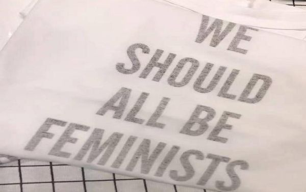 we should all be feminists women039s white round neck short sleeve tshirt size sl5963417
we should all be feminists women039s white round neck short sleeve tshirt size sl5963417