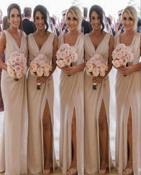 deep v neck country african bridesmaid dresses chiffon beach split long wedding guest dress plus size formal maid of hon2717033, White;pink
deep v neck country african bridesmaid dresses chiffon beach split long wedding guest dress plus size formal maid of hon2717033, White;pink