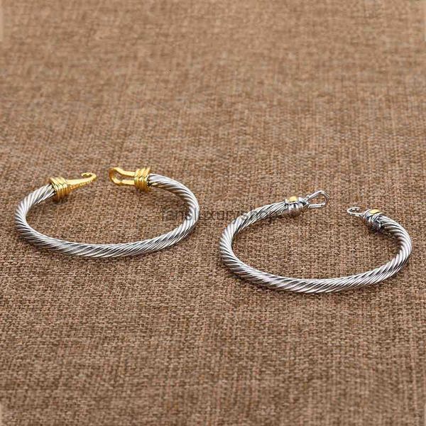 silver twisted cuff bangle fashion men bracelets charm bracelet hook 5mm wire woman designer cable mens jewelry exquisite simple jewelry acc, Black
silver twisted cuff bangle fashion men bracelets charm bracelet hook 5mm wire woman designer cable mens jewelry exquisite simple jewelry acc, Black