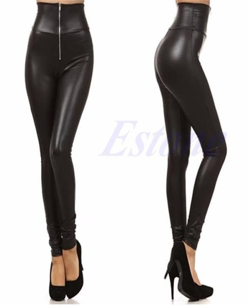 lady woman faux leather leggings zip up patchwork highwaist elastic pants y200904210f3834569, Black
lady woman faux leather leggings zip up patchwork highwaist elastic pants y200904210f3834569, Black
