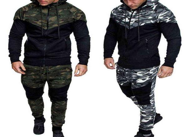 men causal camouflage print sets camo jacketpants 2pc tracksuit sportwear hoodies sweatshirt pant suit plus size y12211400377, Gray
men causal camouflage print sets camo jacketpants 2pc tracksuit sportwear hoodies sweatshirt pant suit plus size y12211400377, Gray