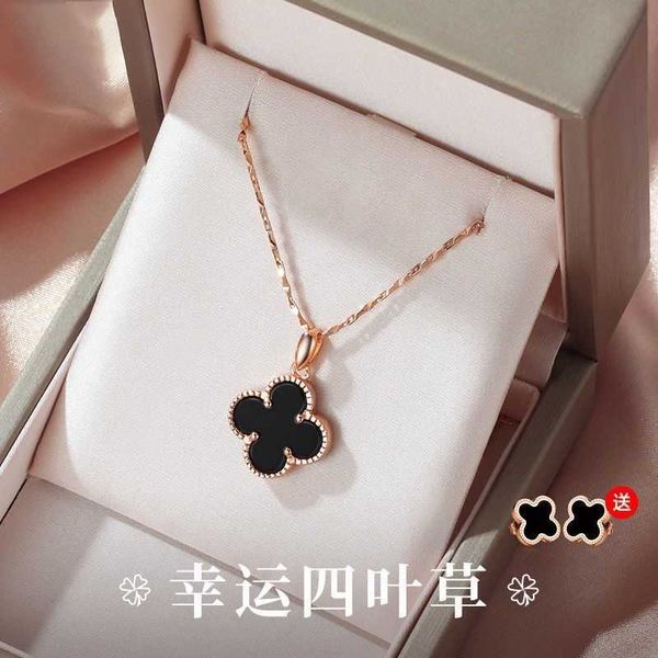 four-leaf clover necklace women 18k rose gold 2023 new 999 pure silver luxury 520 valentine's day gift for girlfriend
four-leaf clover necklace women 18k rose gold 2023 new 999 pure silver luxury 520 valentine's day gift for girlfriend