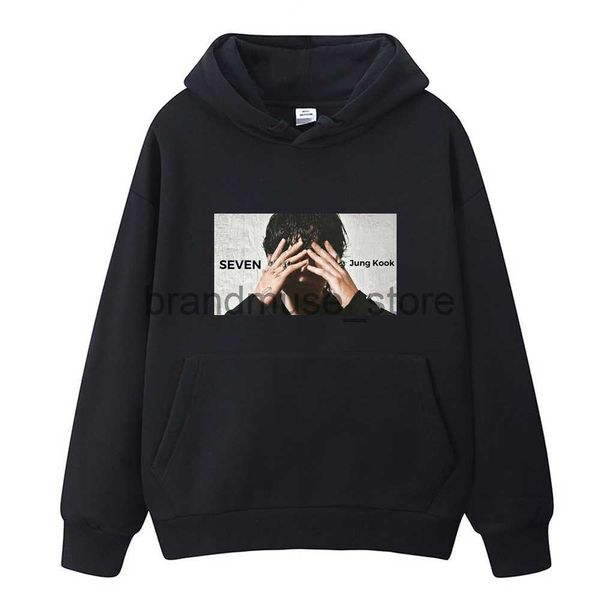 women's hoodies sweatshirts seven jk printed hoodiesthick j230803, Black 
women's hoodies sweatshirts seven jk printed hoodiesthick j230803, Black